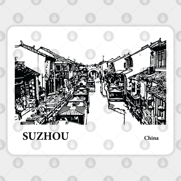 Suzhou China Magnet by Lakeric